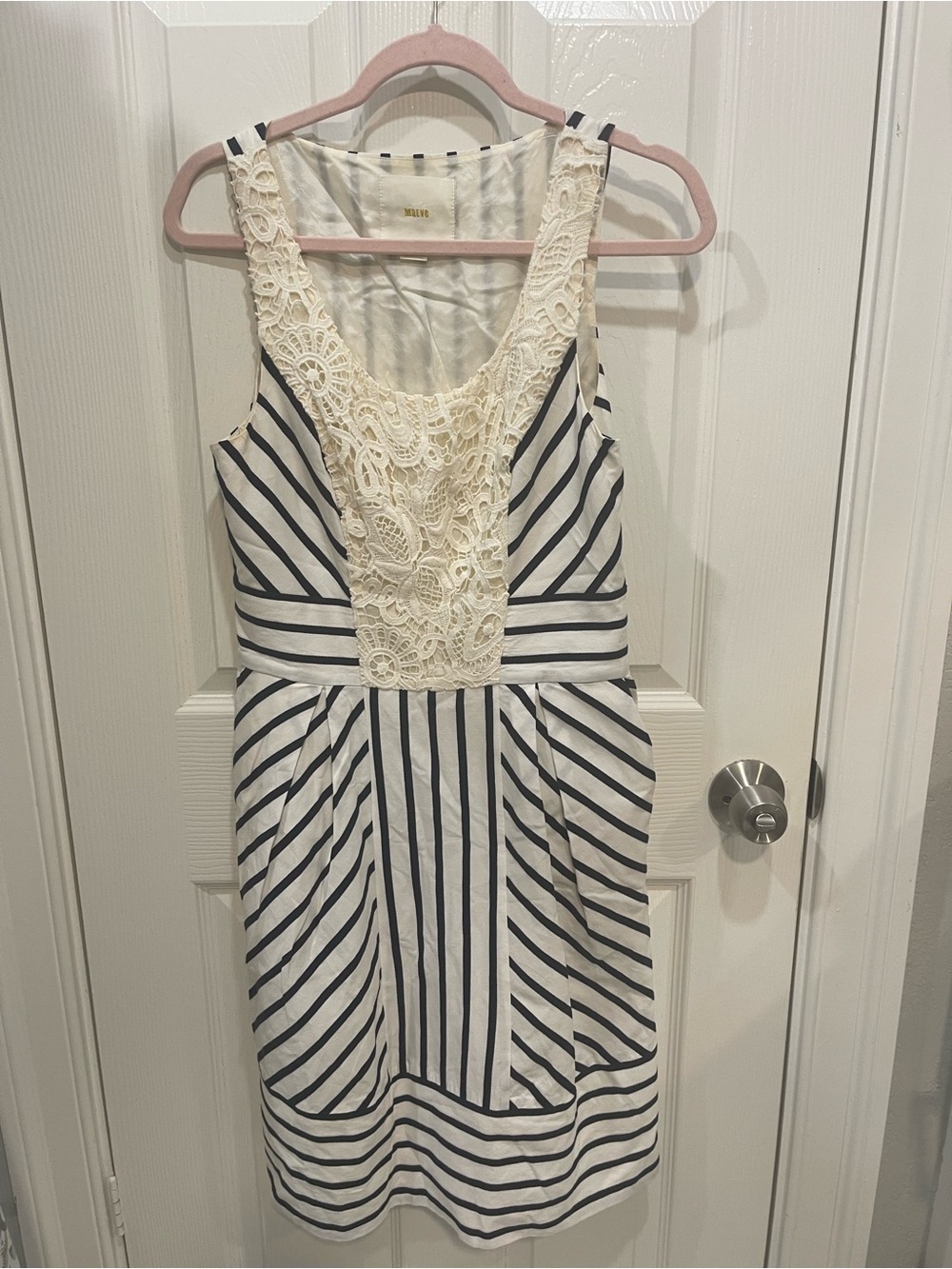 Anthrolopogie Maeve dress nautical size 8